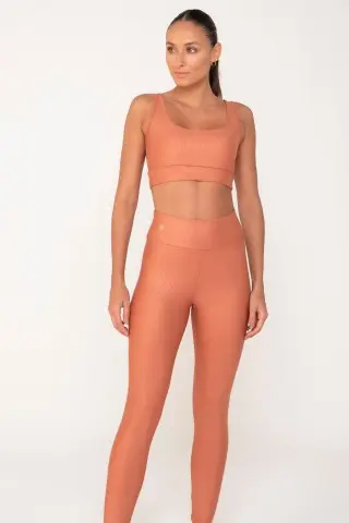 Top 3D Listrado Coral