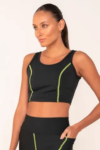 Black Beach Tennis Top