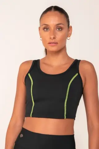 Black Beach Tennis Top