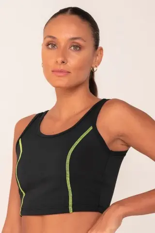 Black Beach Tennis Top