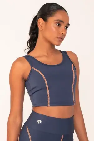 Navy Blue Beach Tennis Top