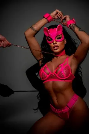 Máscara desejo pink