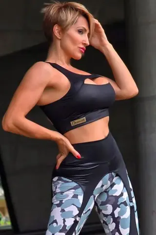 Legging Suspensórios Powersuit Dynamite S/E