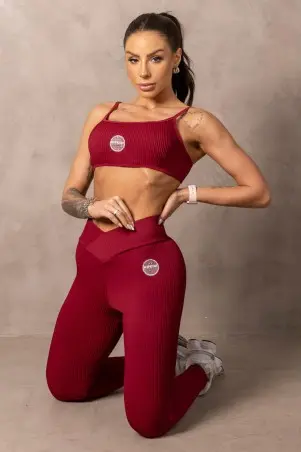 Fitness leggings Balance wine S/E