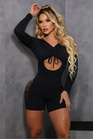 Storm Bodysuit Black w/u