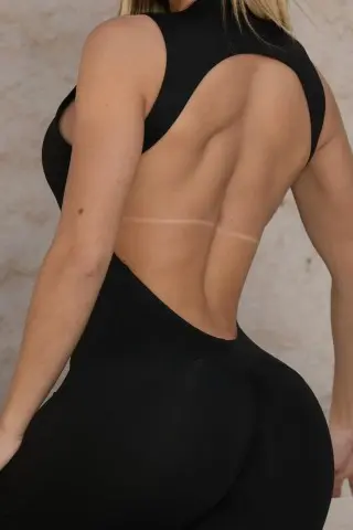 Macacão BodyWave Preto c/e