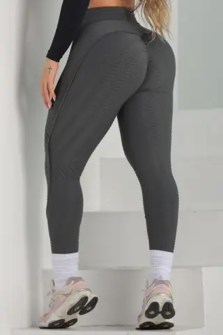 Legging Speed Shape Cinza C/E Legging Speed Shape Cinza C/E