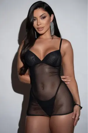 Fatal Transparency Nightgown