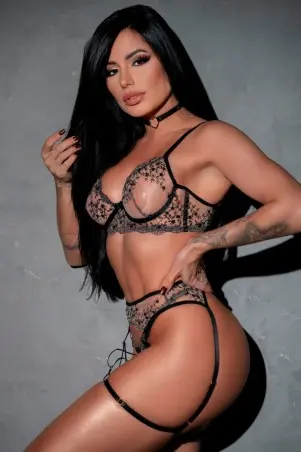 Black Stefanny Set