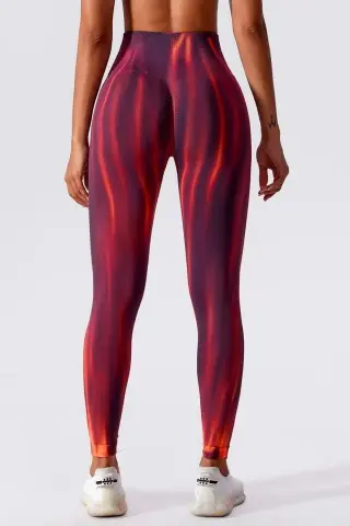Legging Estampa Bicolor Fire Legging Estampa Bicolor Fire