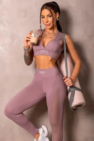 Top Sunrise Old Rose Com Tule