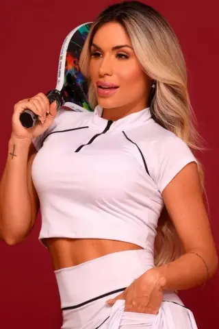 Blusa Cassie White Blusa Cassie White