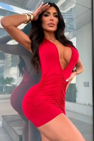 Vestido Golden Hour Ruby