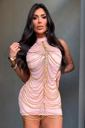 Vestido Rosa Impacto