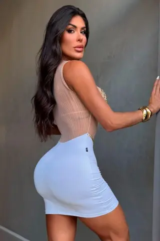 Vestido Vênus Dourado