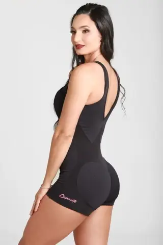 Noir Apple Booty Dynamite Romper N/U
