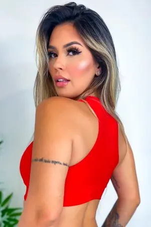 Top Power Red Donna Shape