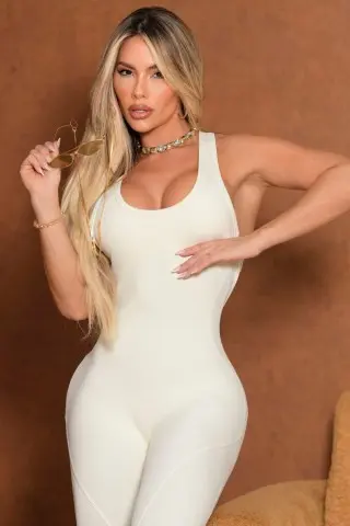 Starlace Jumpsuit Branco S/E