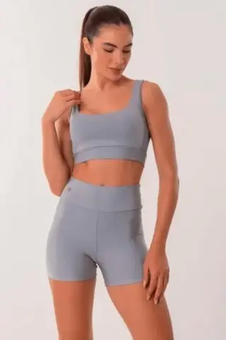 Gray Butt Lifting Fitness Shorts