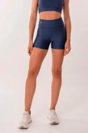 Navy Blue Butt Lifting Fitness Shorts