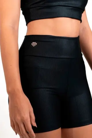 Black Striped 3D Shorts N/U Black Striped 3D Shorts N/U