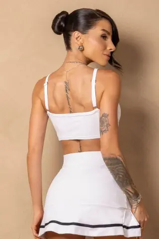 Top Time For Me White