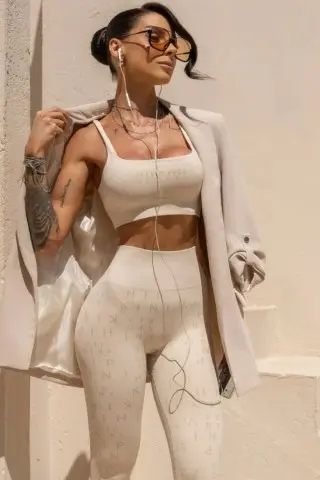 Top Time For Me Seamless Beige