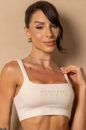 Top Time For Me Seamless Beige