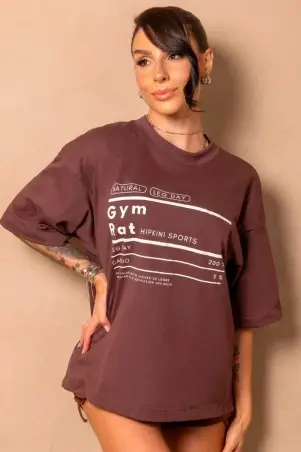 Time For Me Brown T-Shirt