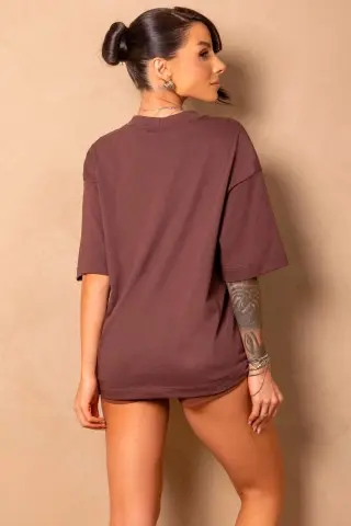 Time For Me Brown T-Shirt