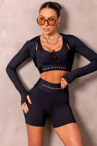 Brighten Black Shorts