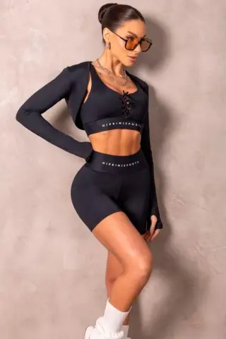 Brighten Black Shorts