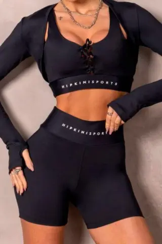 Brighten Black Shorts