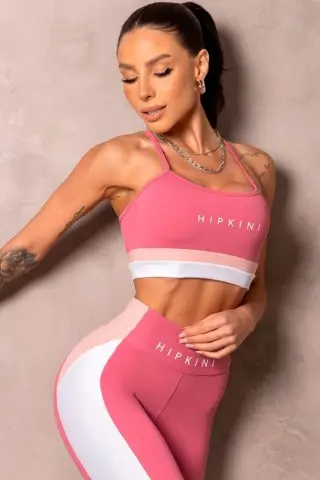 Top Smash Rosa Alças Finas Top Smash Rosa Alças Finas