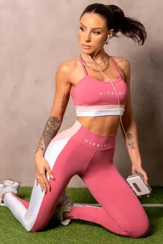 Top Smash Rosa Alças Finas Top Smash Rosa Alças Finas