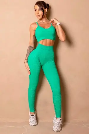 Legging Seamless Enjoy The Moment Verde S/E