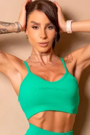 Top Seamless Enjoy The Moment Verde