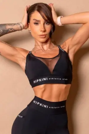 Top Enjoy The Moment Black