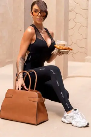 Enjoy The Moment Black Jumpsuit S/E