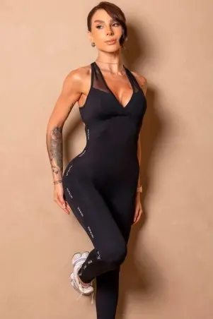 Enjoy The Moment Black Jumpsuit S/E