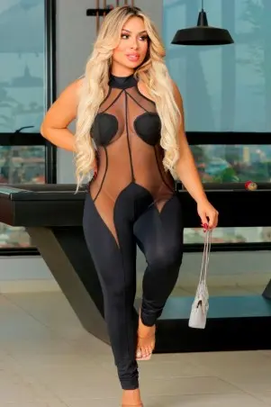 Eclipse Black Jumpsuit