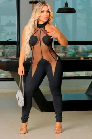 Eclipse Black Jumpsuit