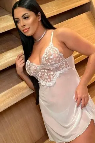 Camisola Tule Bordado