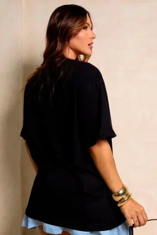 T-Shirts Teddy Stripes Black T-Shirts Teddy Stripes Black