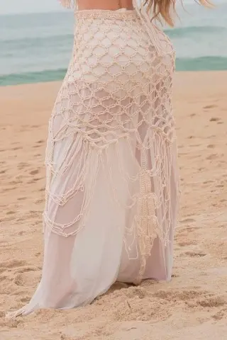 Handmade Crochet Skirt