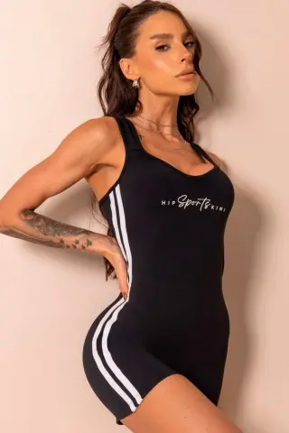 Macaquinho Style Yourself Preto S/E