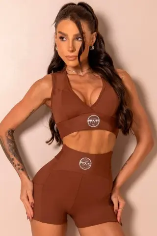 Top Style Yourself Caramel Coffee with tulle