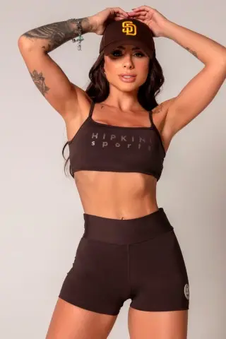 Shorts Ambition Marrom C/E