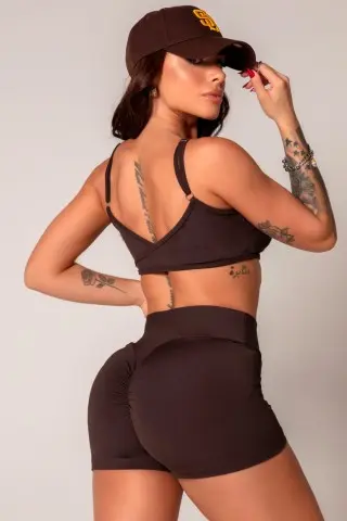 Brown Ambition Shorts C/E