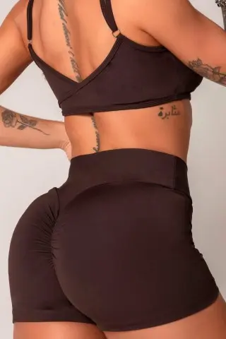 Brown Ambition Shorts C/E